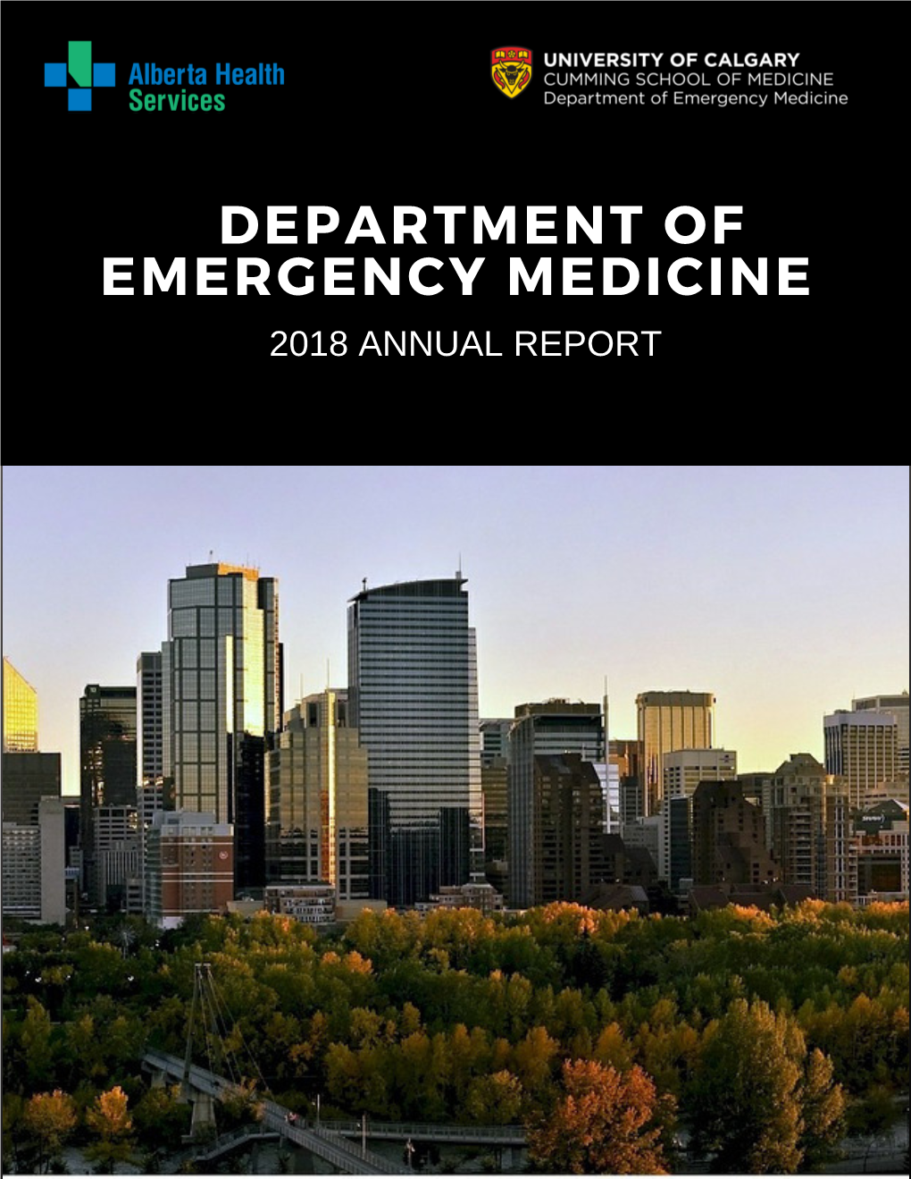 Department of Emergency Medicine; We Were Previously a Division of Family Medicine (Banks, Innes)