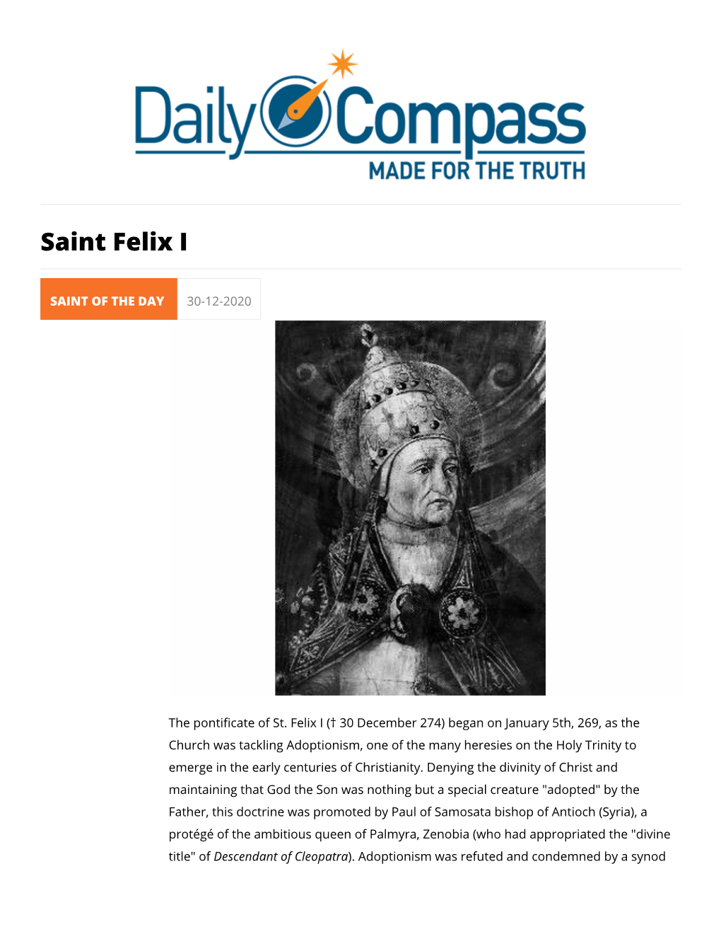 Saint Felix I