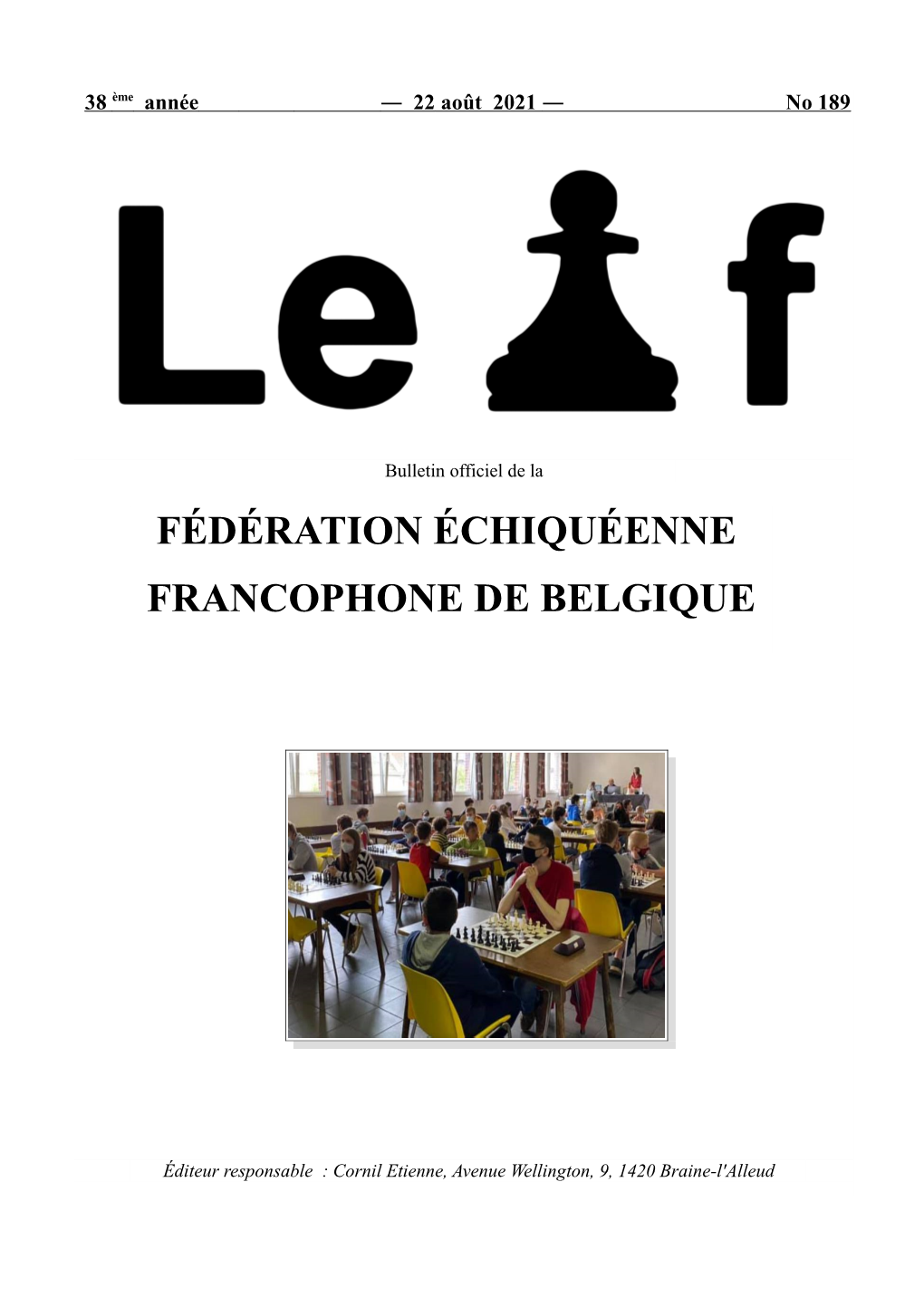 Fédération Échiquéenne Francophone De Belgique
