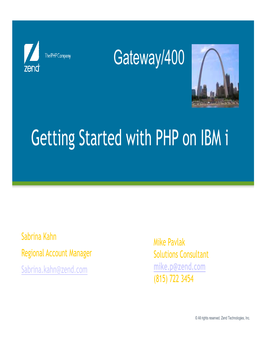 Getting Started with PHP on IBM I