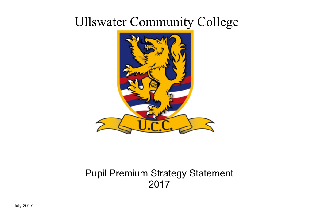 PP Strategy Statement Complete Example for Secondary Schools