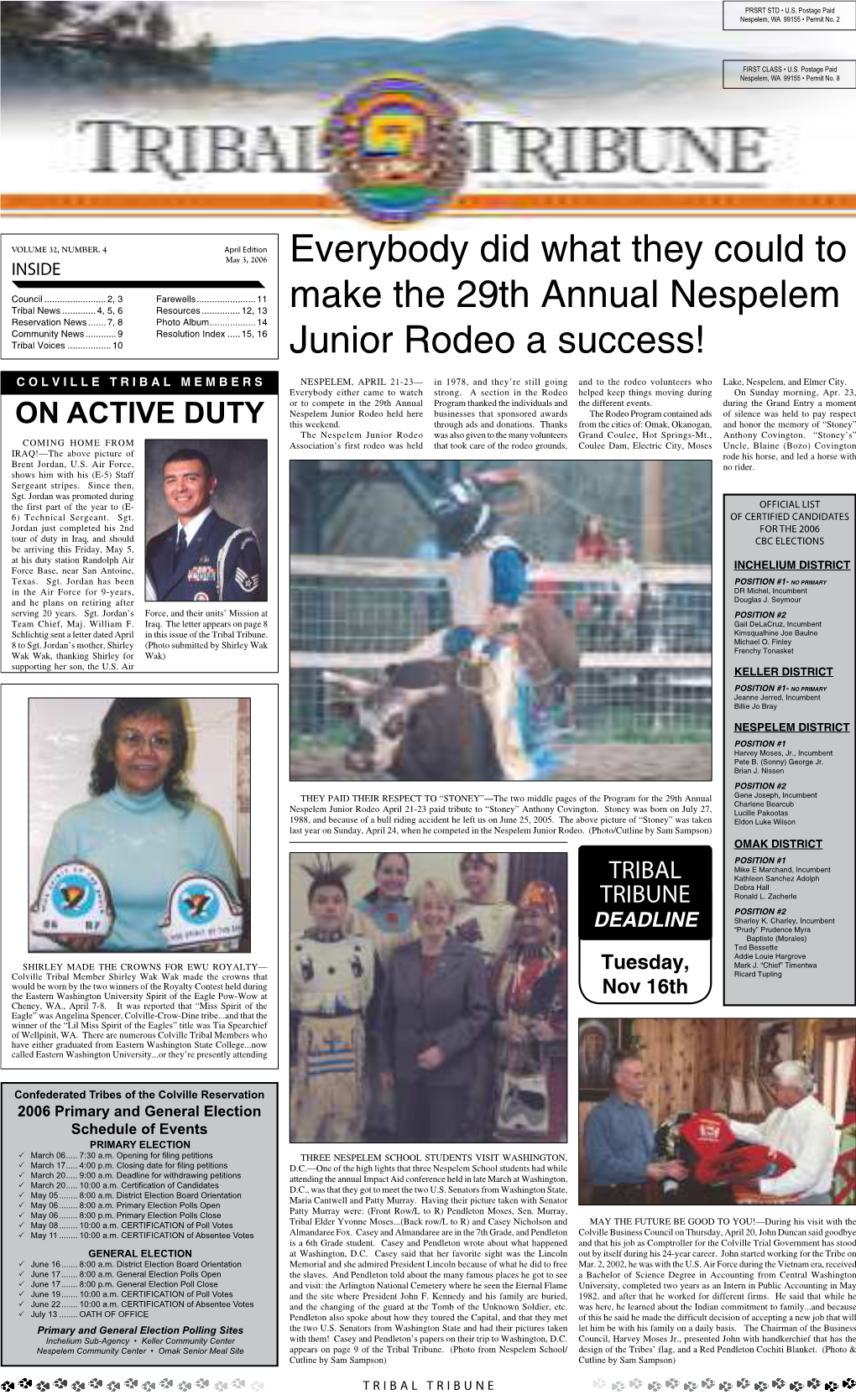 Everybody Did What They Could to Make the 29Th Annual Nespelem