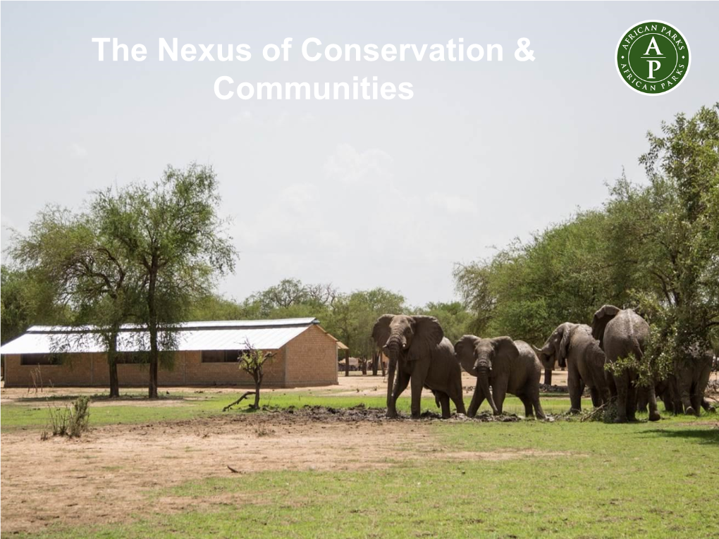 The Nexus of Conservation & Communities