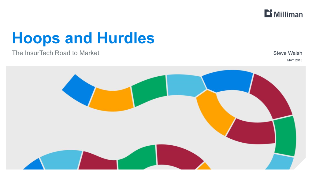 Hoops and Hurdles: the Insurtech Road to Market
