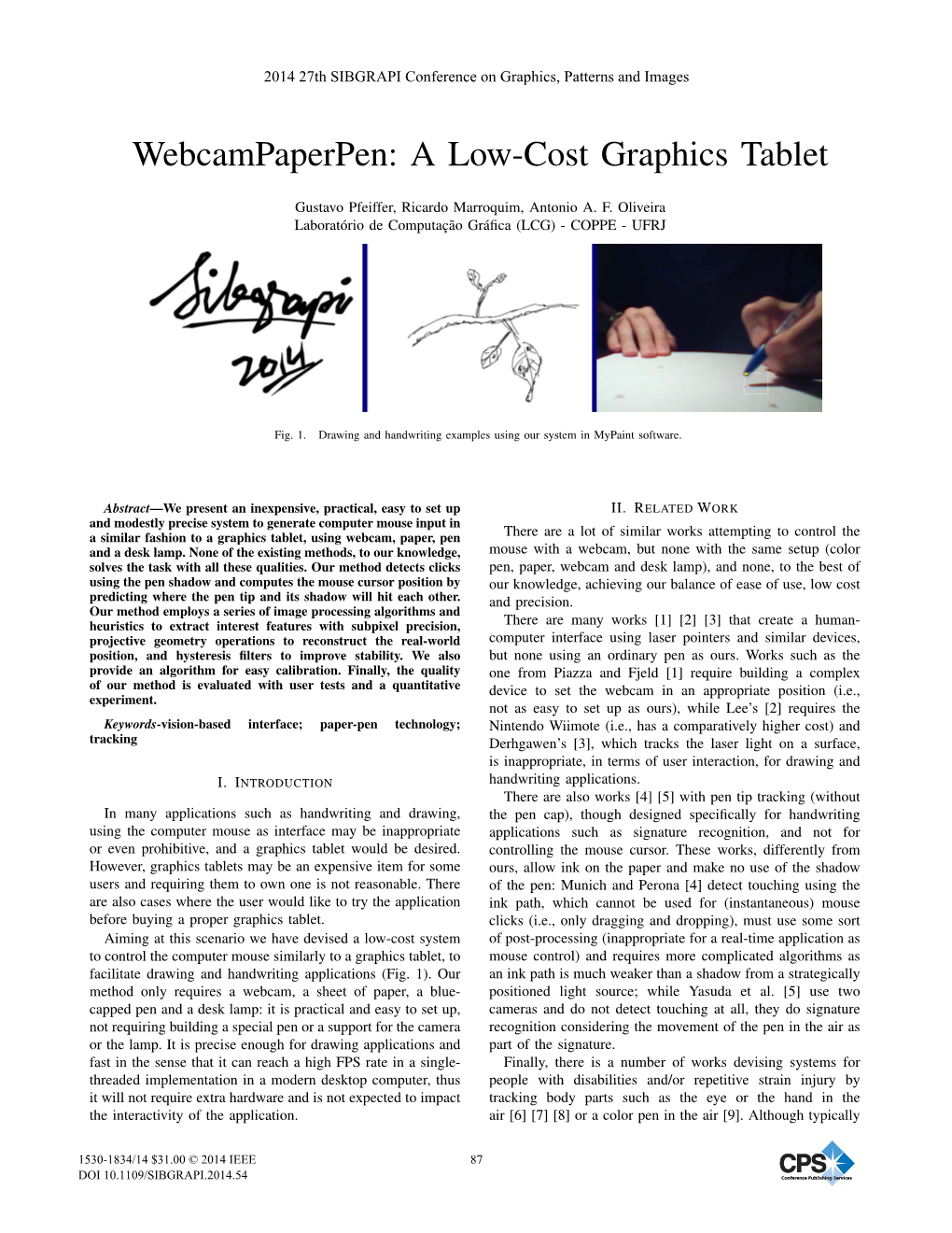 A Low-Cost Graphics Tablet