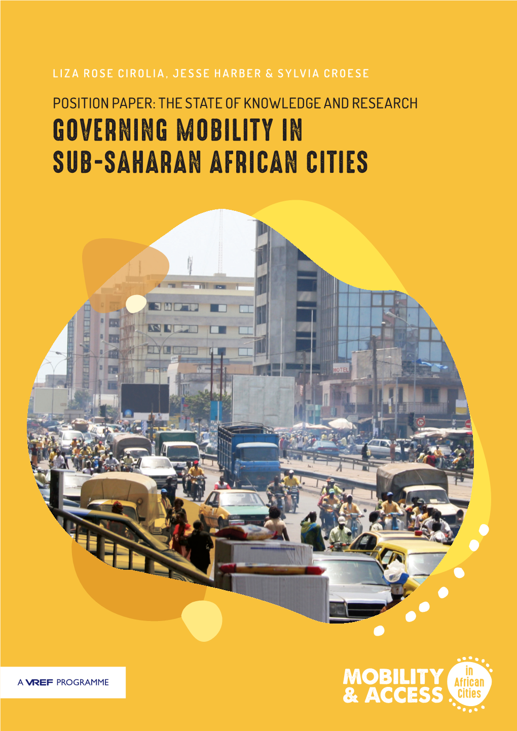 GOVERNING MOBILITY in SUB-SAHARAN AFRICAN CITIES August 2020