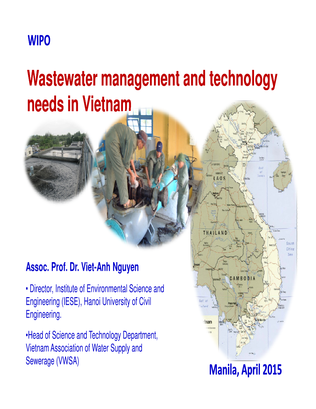 Wastewater Management and Technology Needs in Vietnam