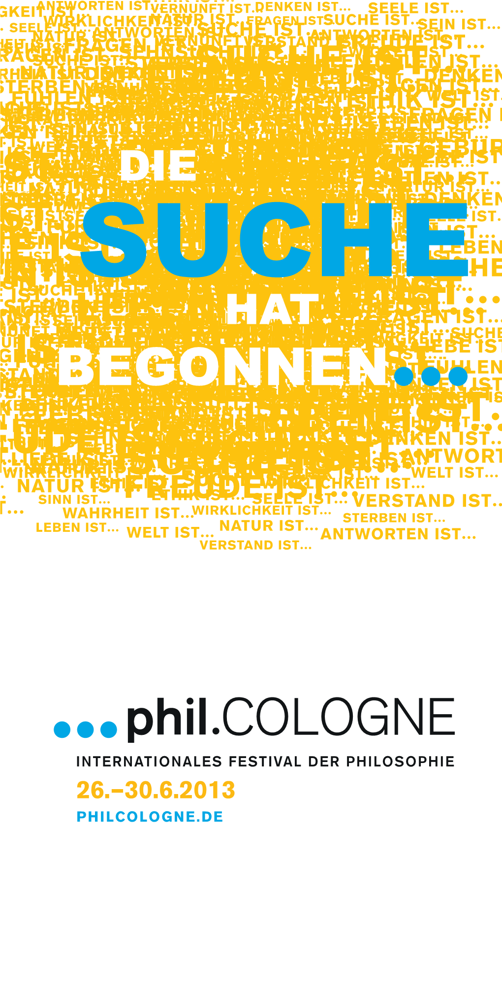 Programmheift Phil.Cologne 2013