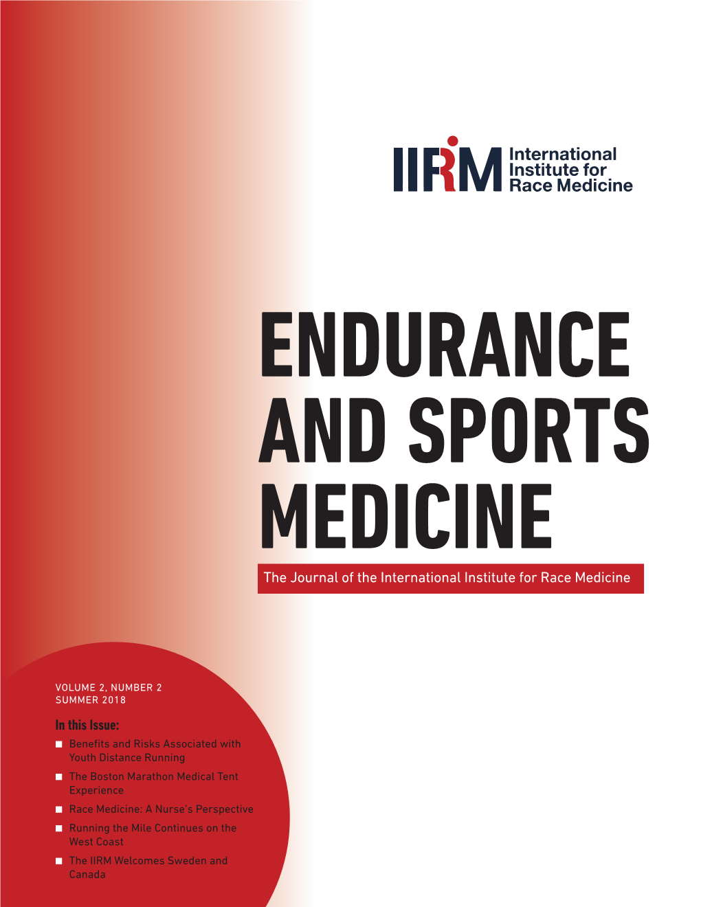 The Journal of the International Institute for Race Medicine in This