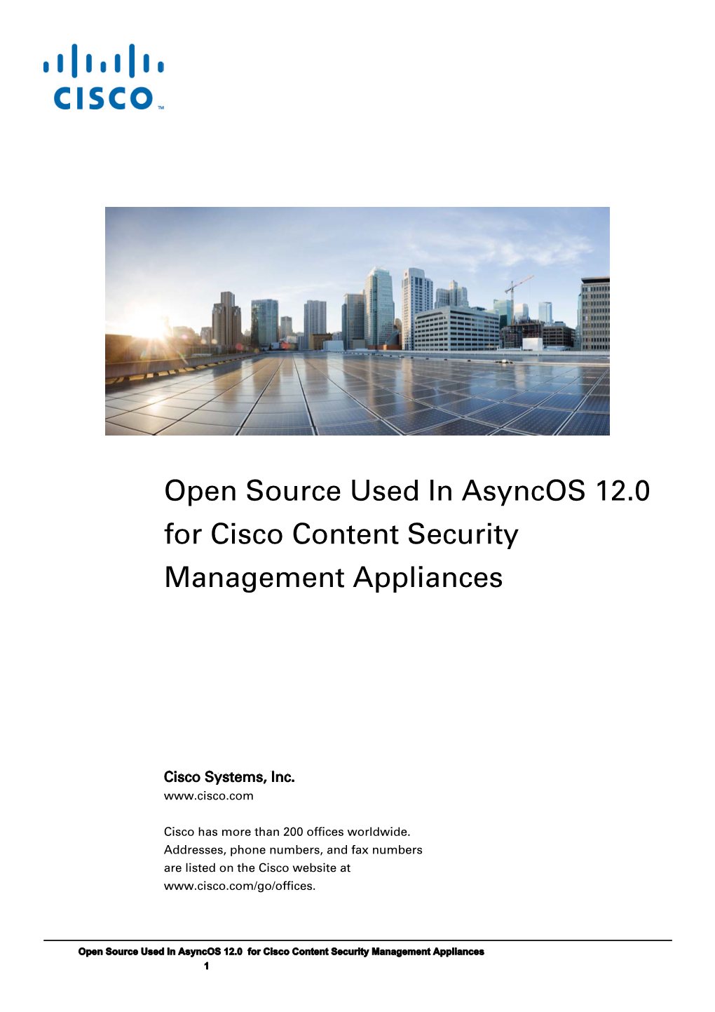 Open Source Used in Asyncos 12.0 for Cisco Content Security Management Appliances