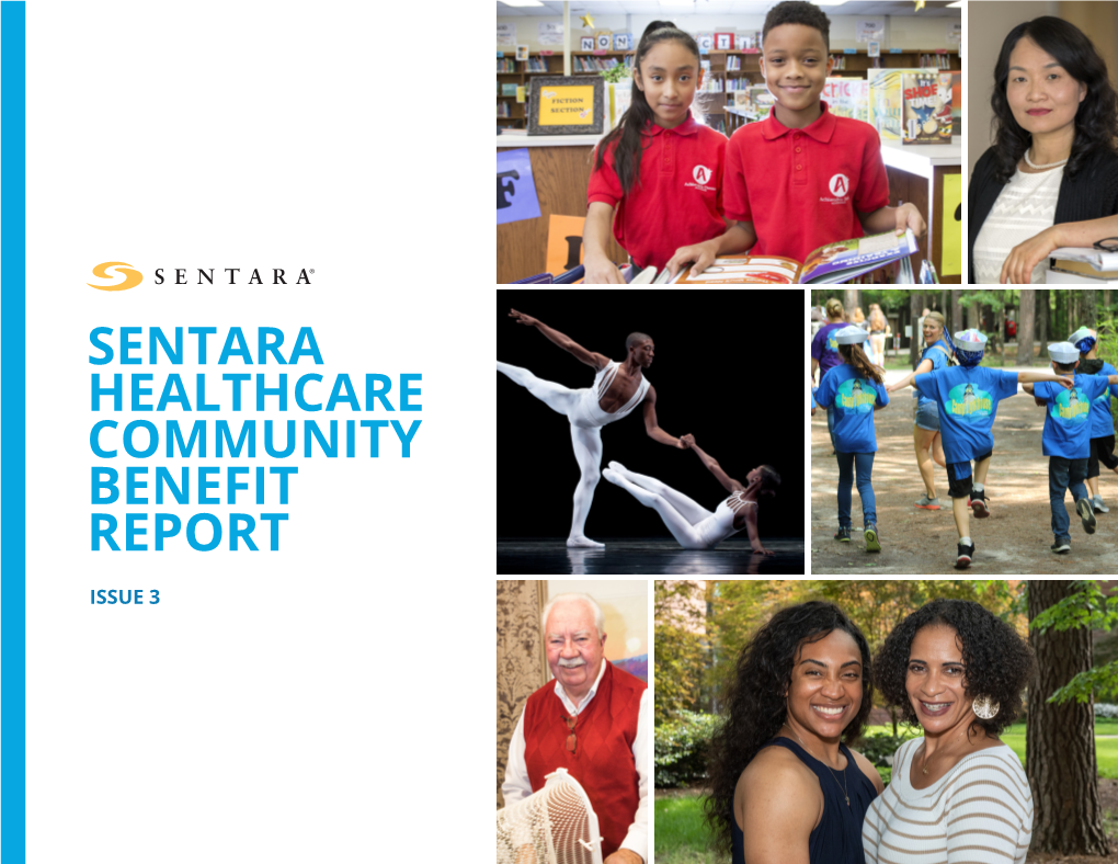 Sentara Healthcare Community Benefit Report