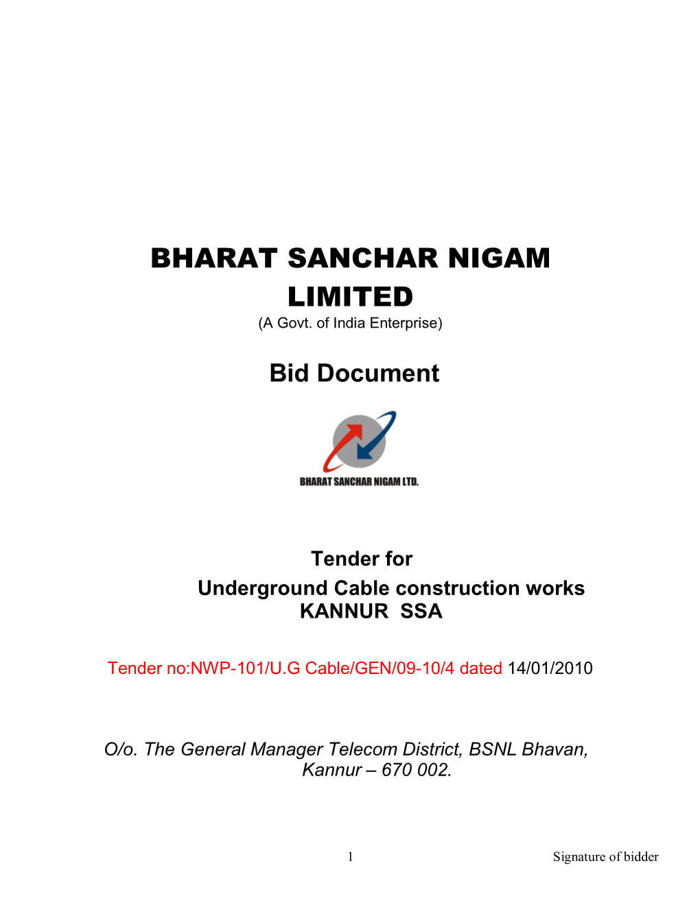 Bharat Sanchar Nigam Limited