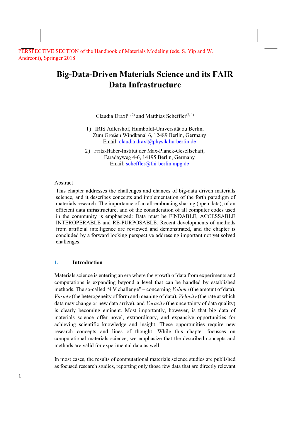 Big-Data-Driven Materials Science and Its FAIR Data Infrastructure