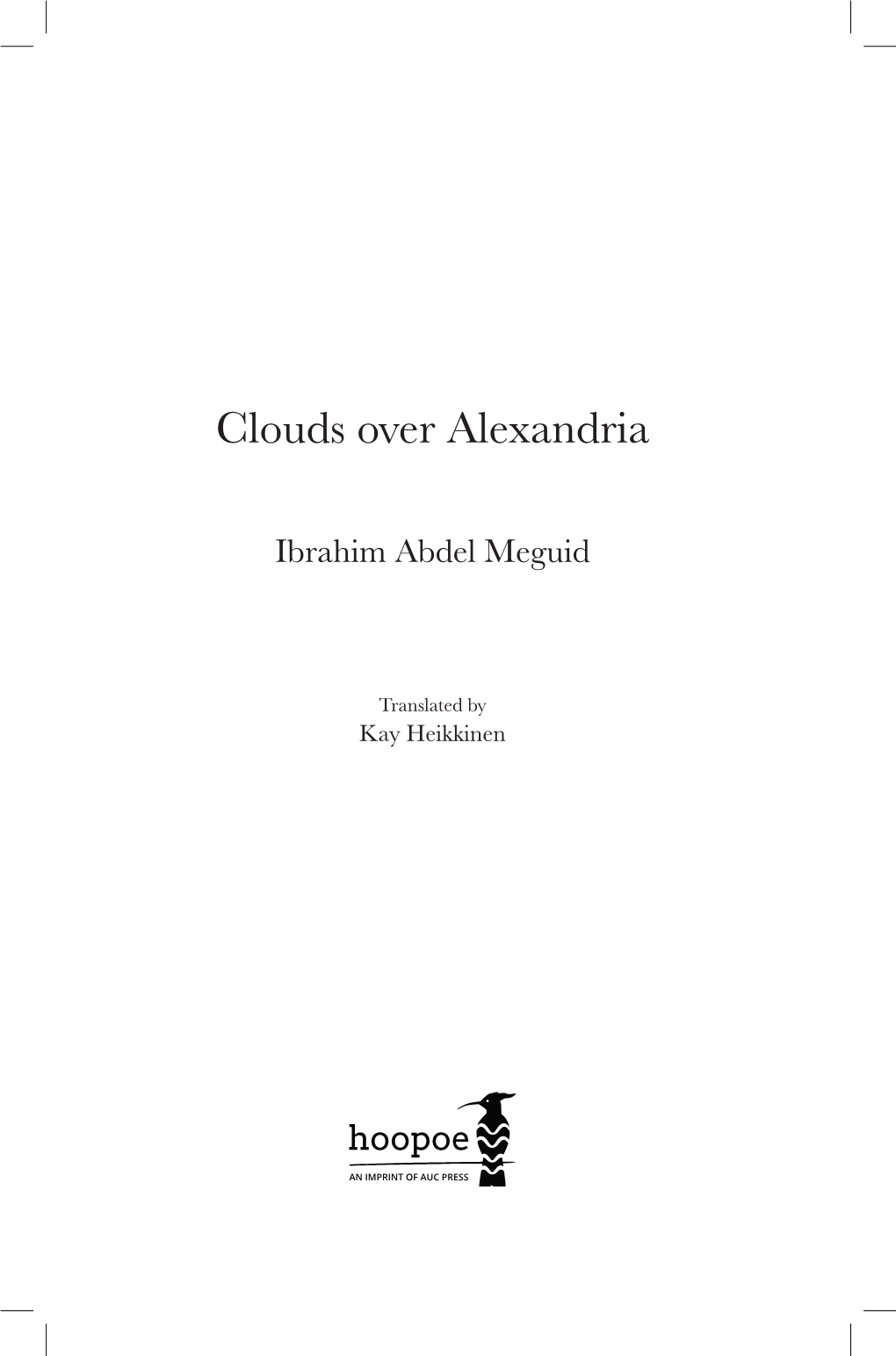 Clouds Over Alexandria