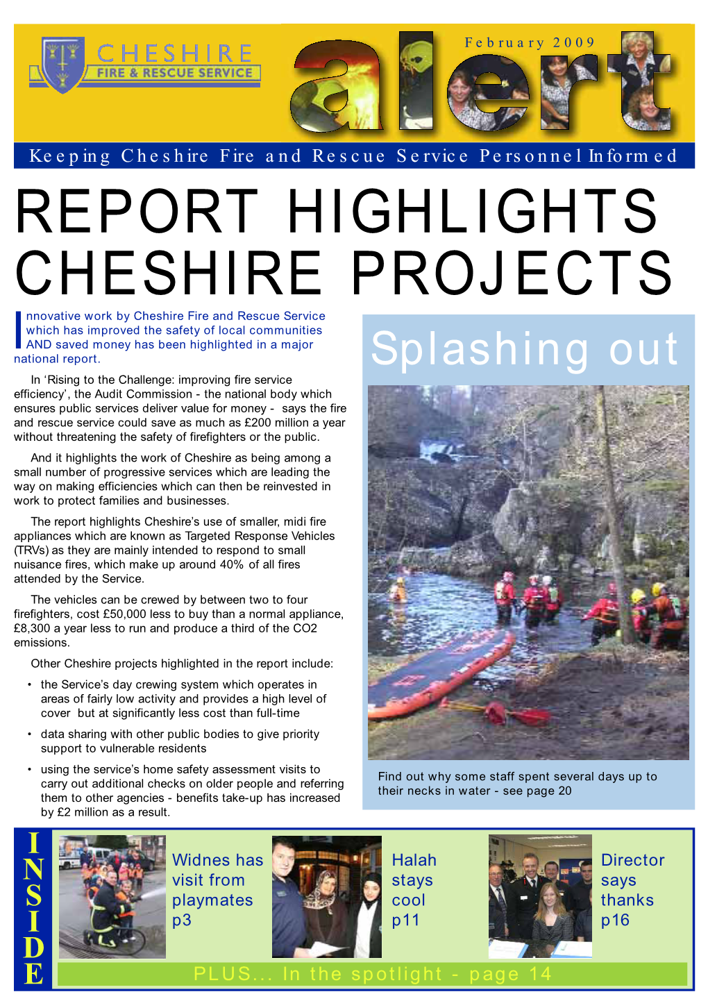 Report Highlights Cheshire