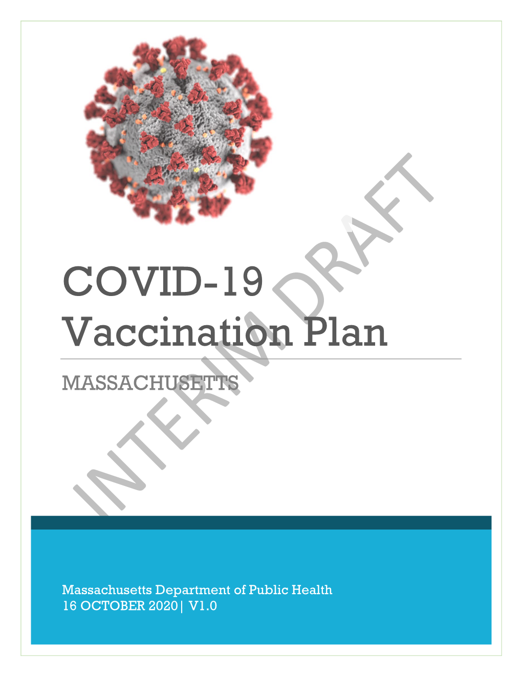 COVID-19 Vaccination Plan MASSACHUSETTS