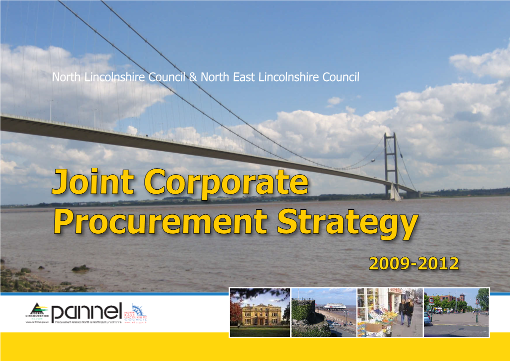 Joint Procurement Strategy Helps to Deliver Both Councils’ Strategic/Council Plans