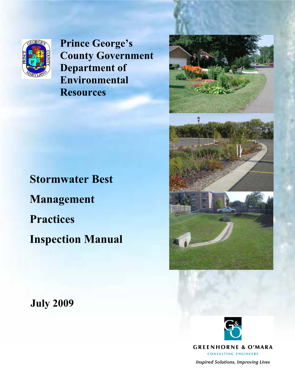 Department of the Environment Stormwater Best Management Practices Inspection Manual