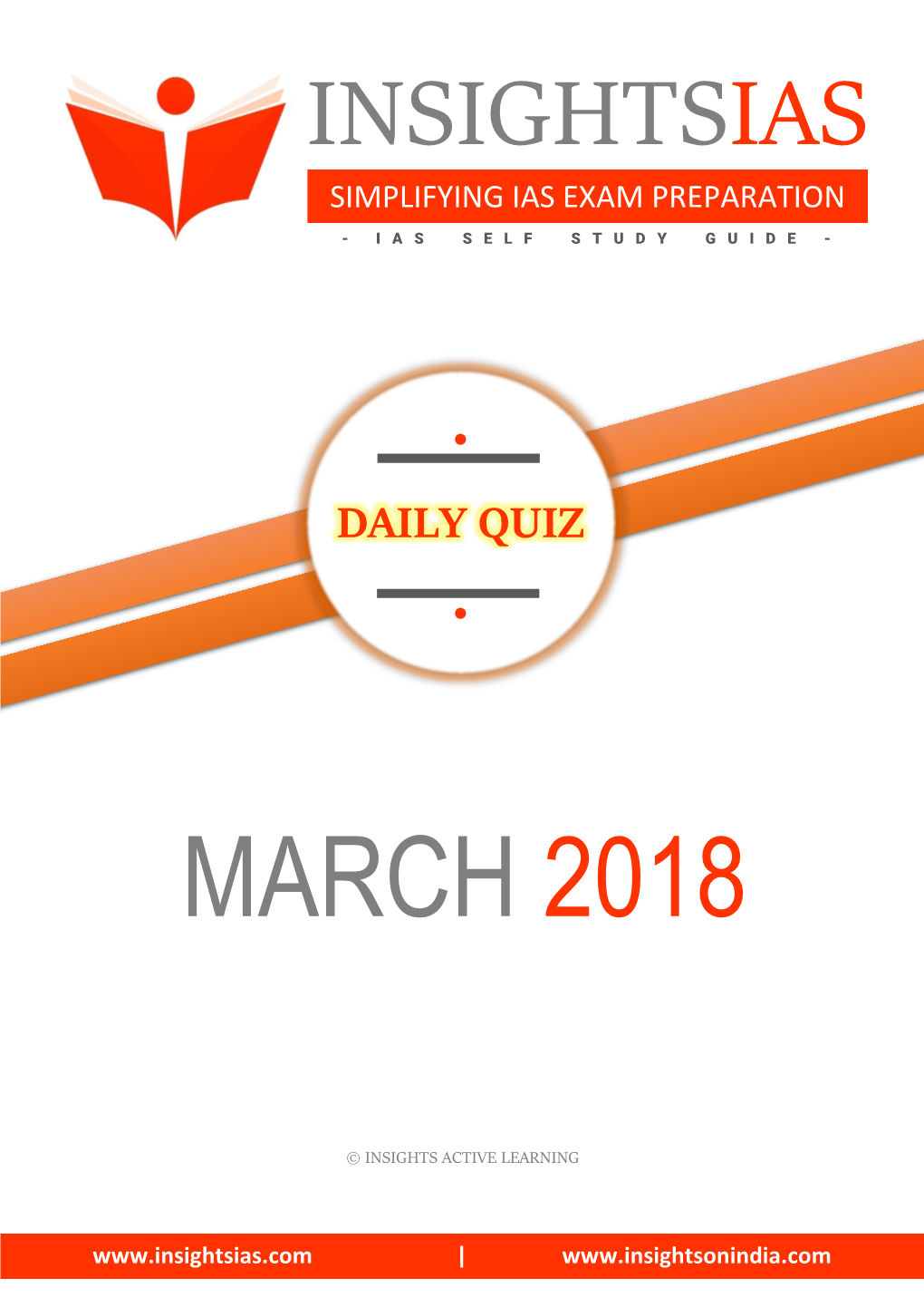Insights March 2018 Daily Quiz