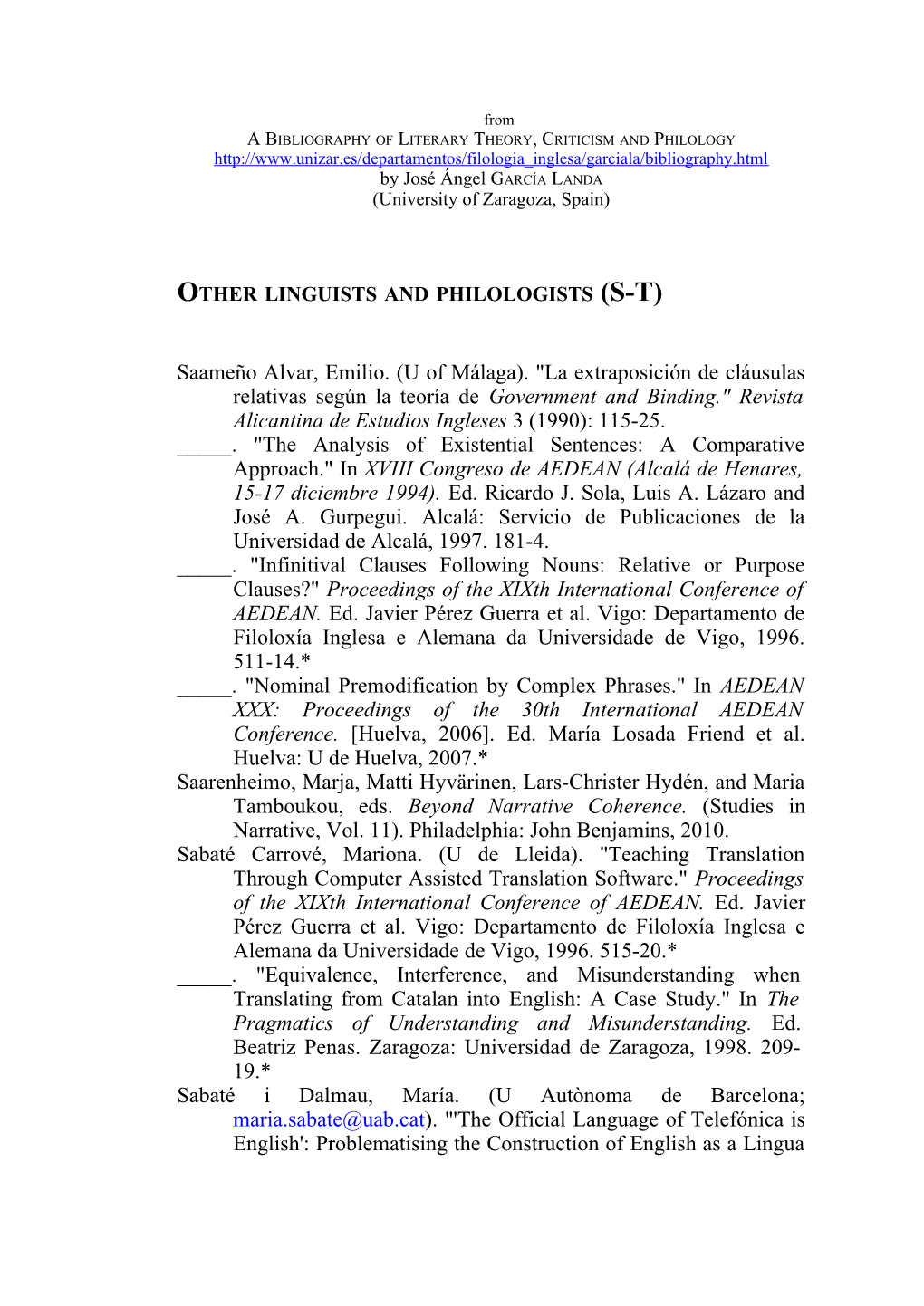 A Bibliography of Literary Theory, Criticism and Philology s103