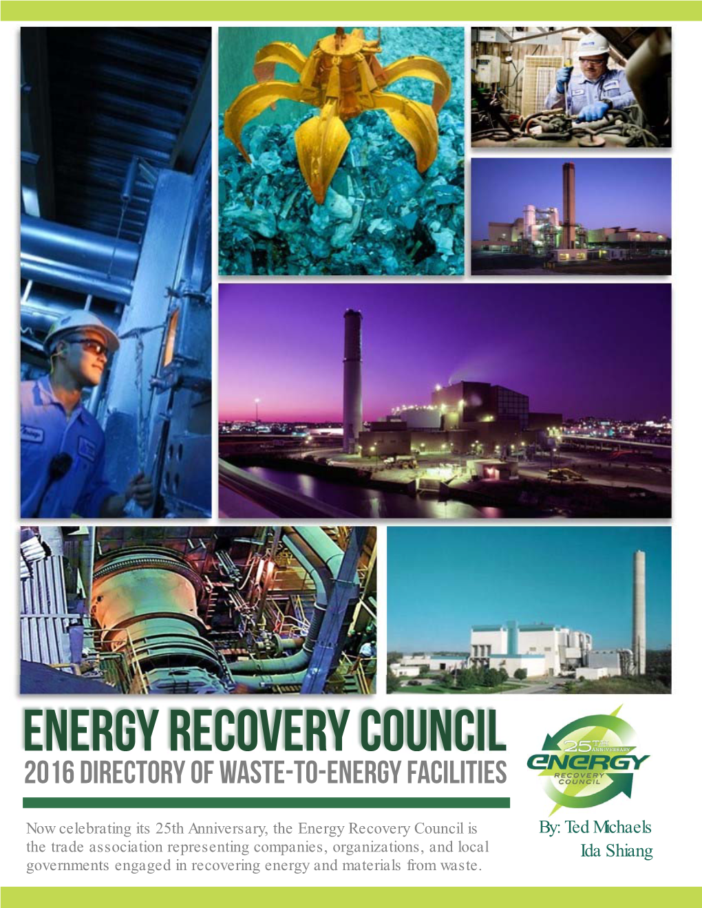 Energy Recovery Council 2016 Directory of Waste-To-Energy Facilities