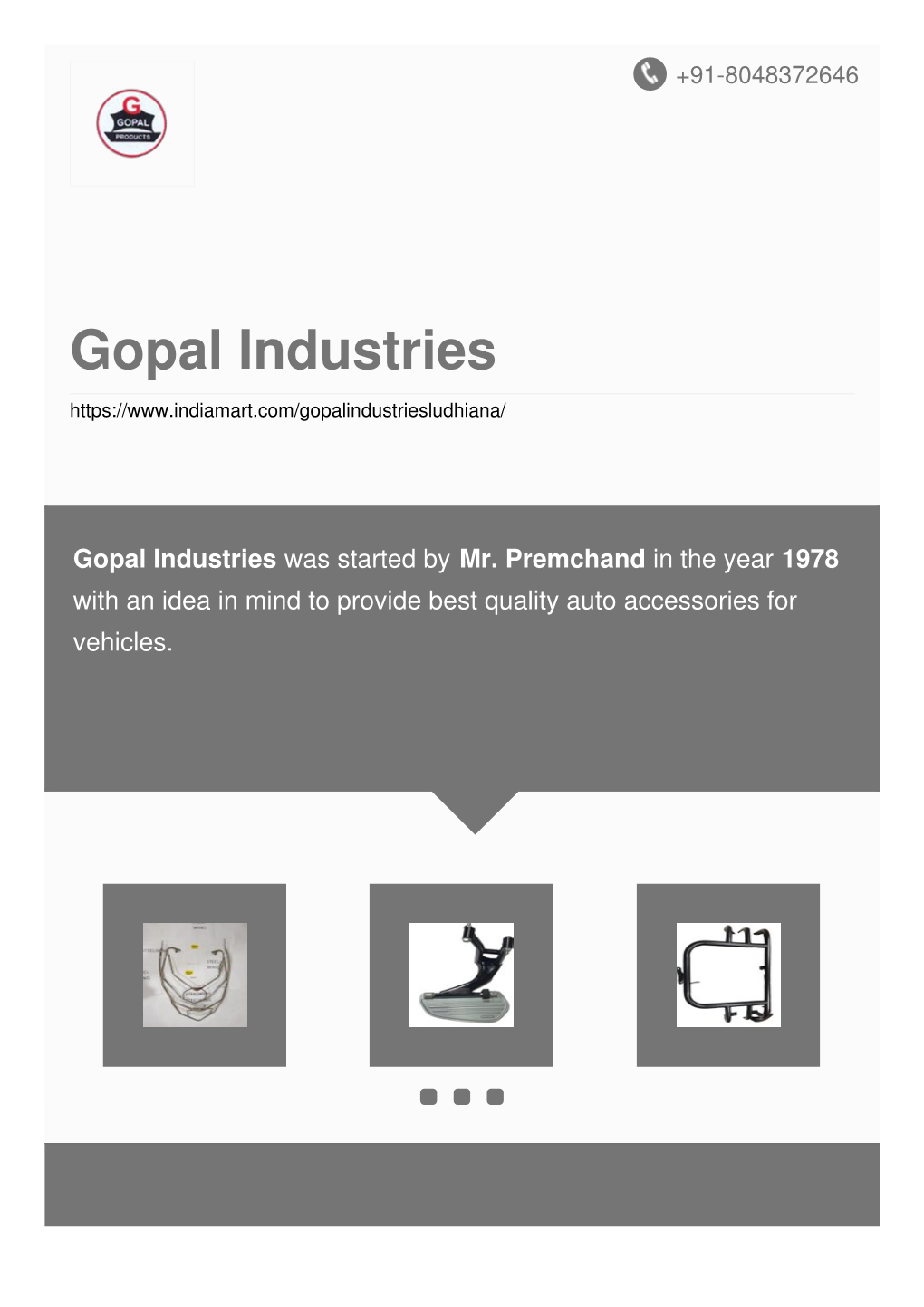 Gopal Industries