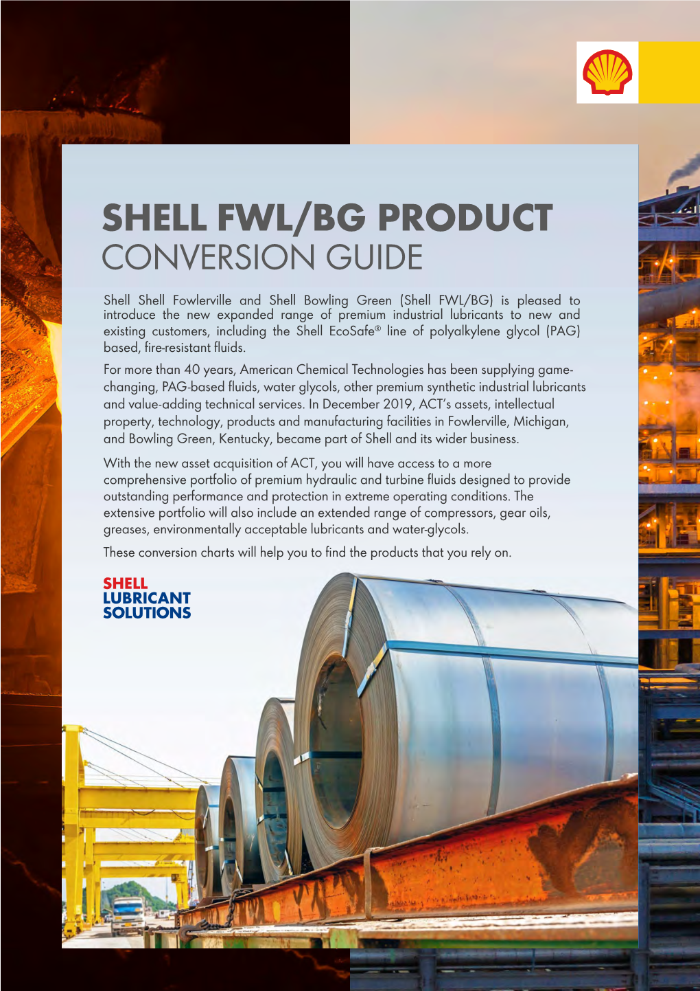 Shell Fwl/Bg Product Conversion Guide