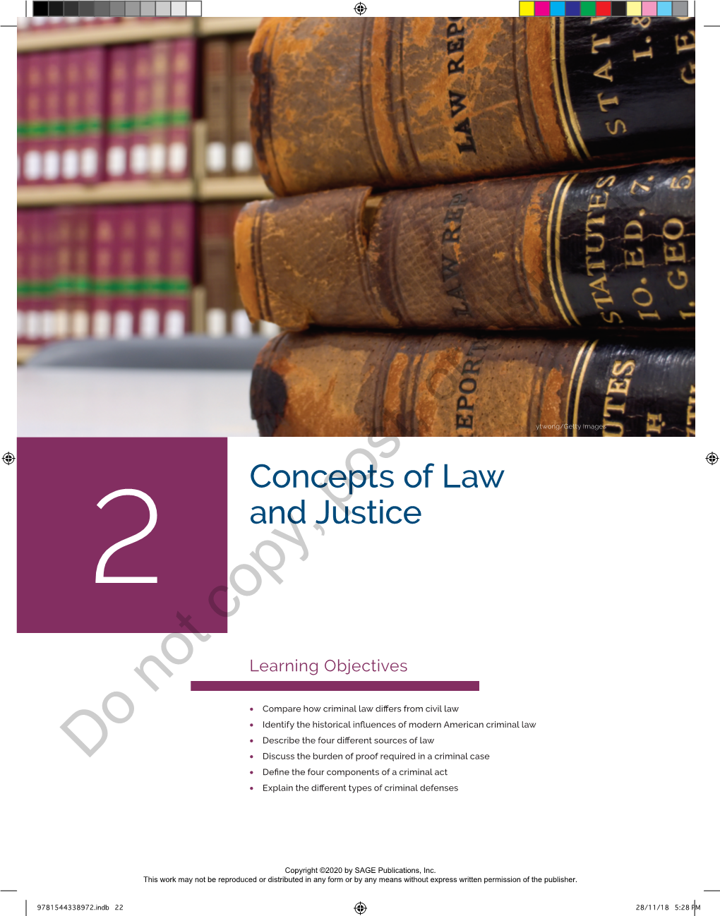 Chapter 2: Concepts of Law and Justice