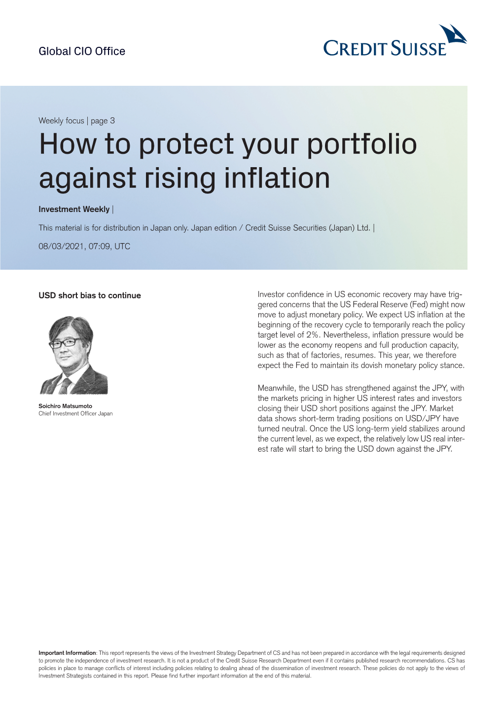 How to Protect Your Portfolio Against Rising Inflation