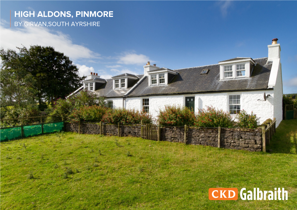 High Aldons, Pinmore by Girvan,South Ayrshire Offices Across Scotland High Aldons, Pinmore by Girvan South Ayrshire