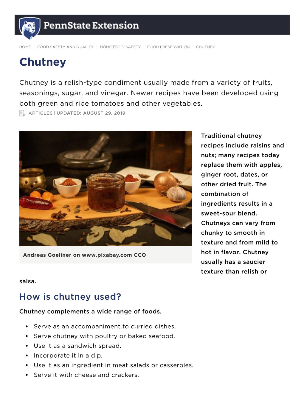 CHUTNEY Chutney