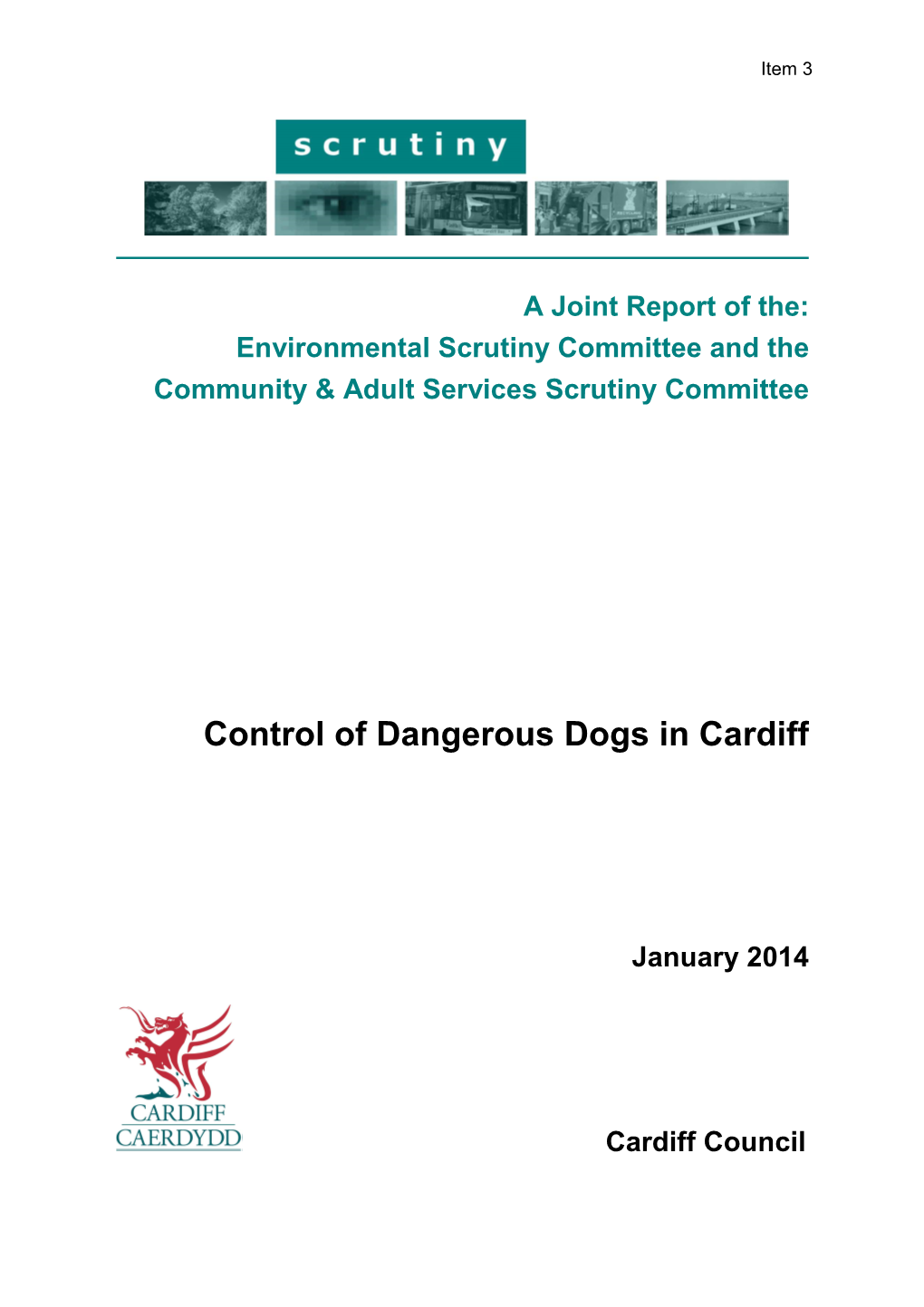 Control of Dangerous Dogs in Cardiff FINAL