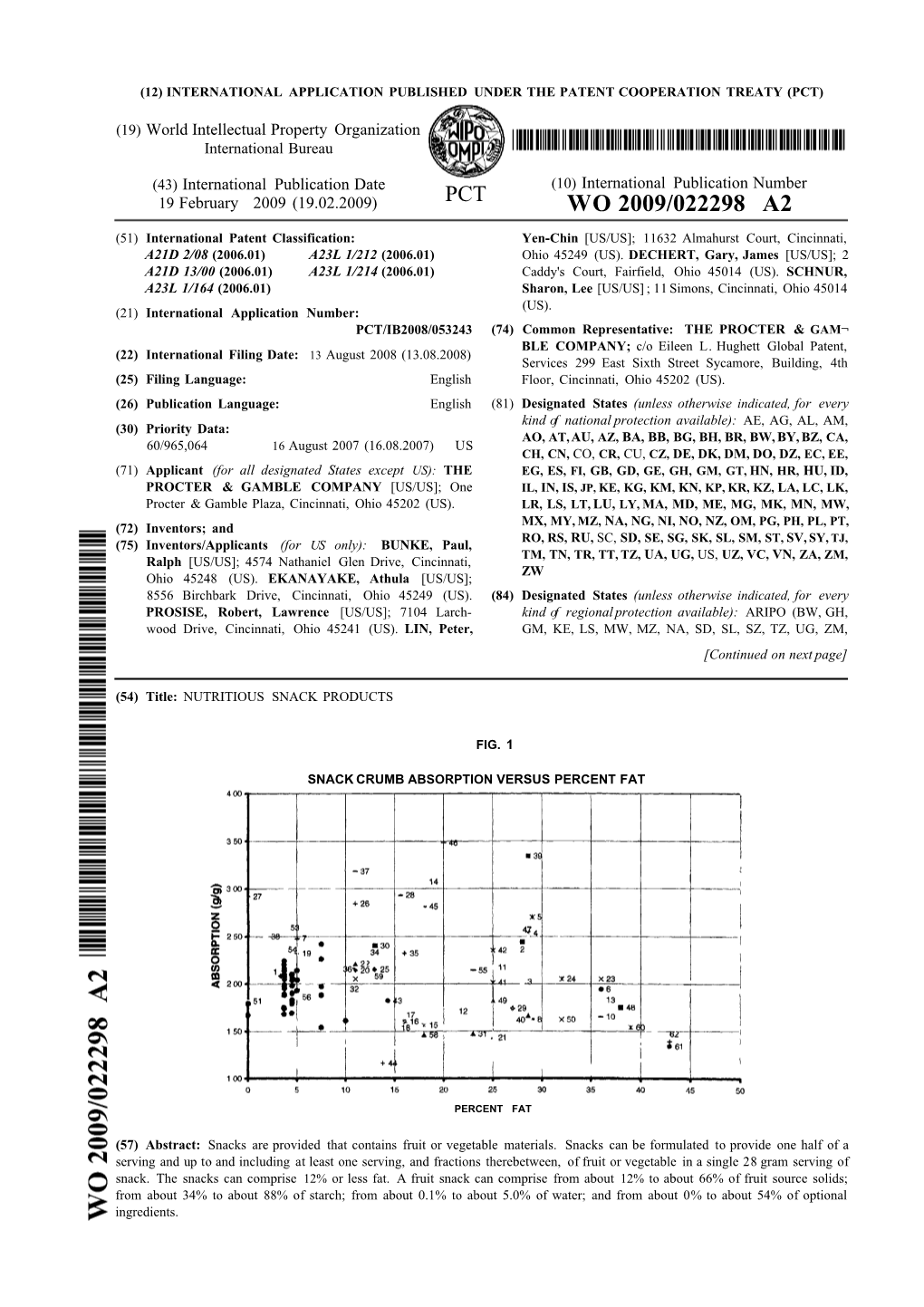 Wo 2009/022298 A2