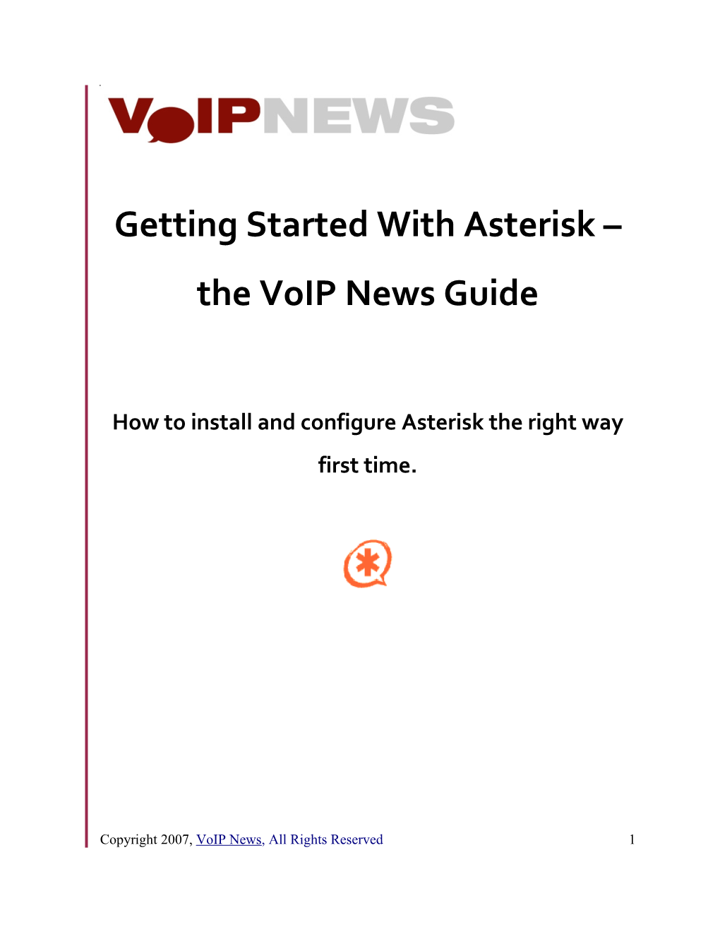 Getting Started with Asterisk – the Voip News Guide