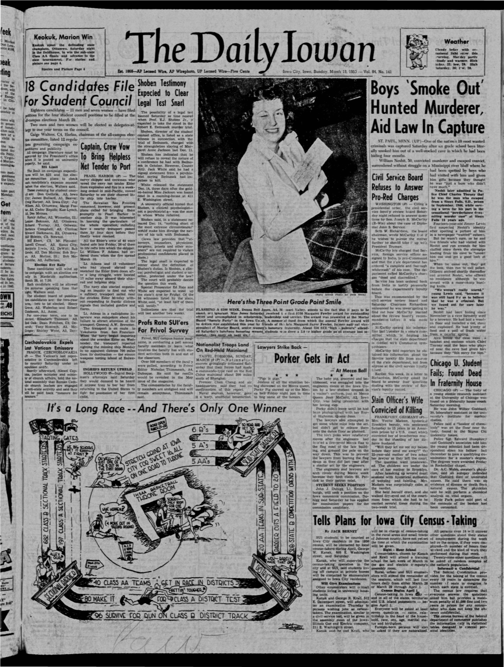 Daily Iowan (Iowa City, Iowa), 1950-03-19