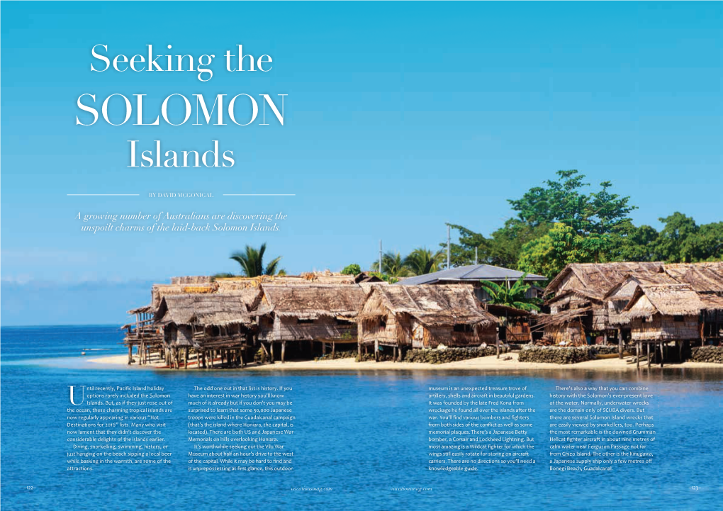 Vacations & Travel Magazine 7 Apr 2016