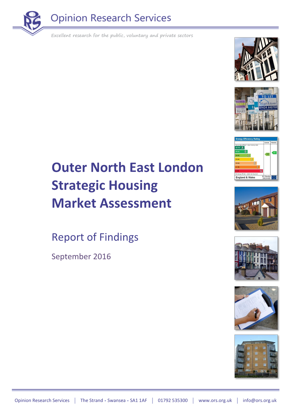 Outer North East London Strategic Housing Market Assessment