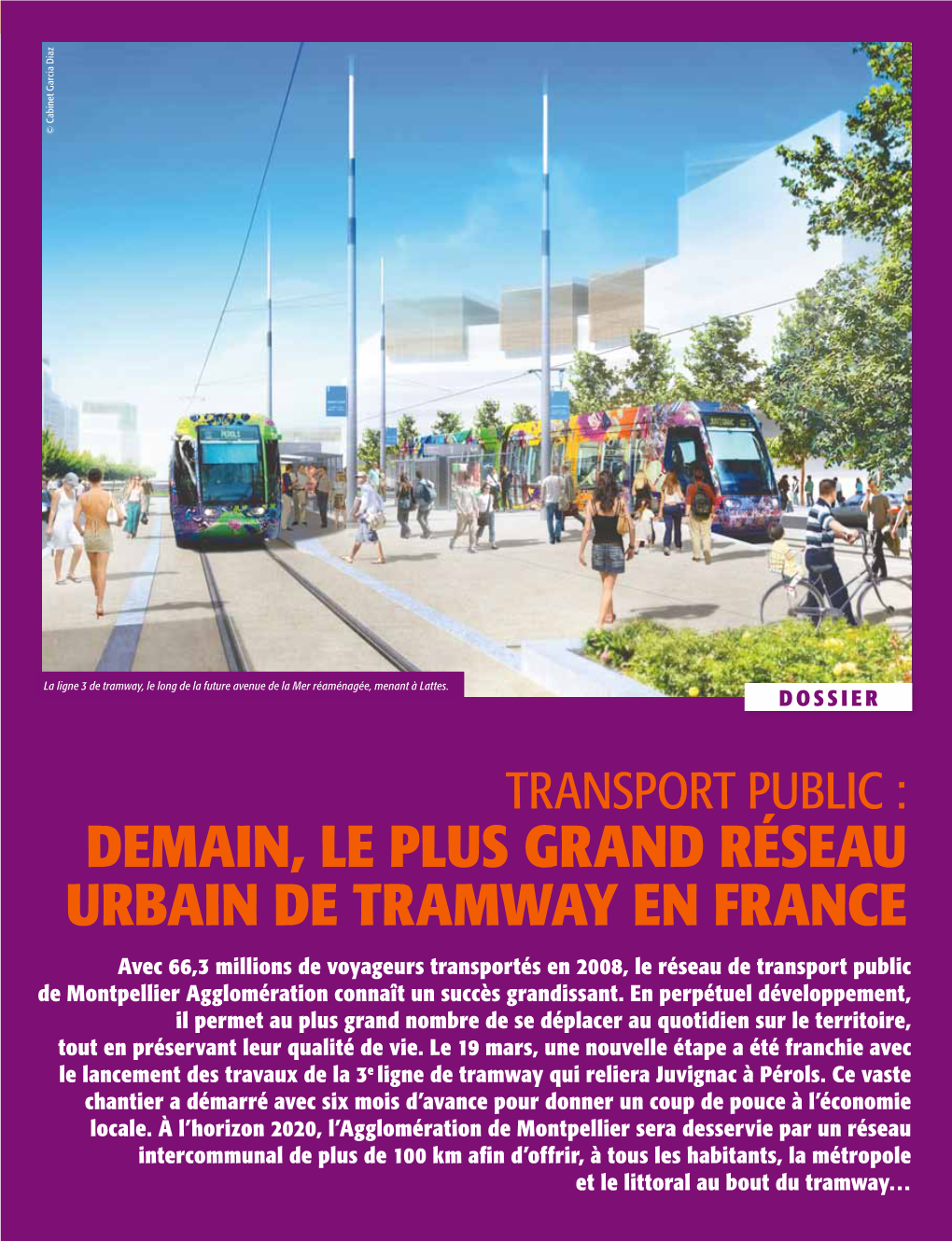 DEMAIN, LE PLUS Grand Réseau URBAIN DE Tramway EN FRANCE