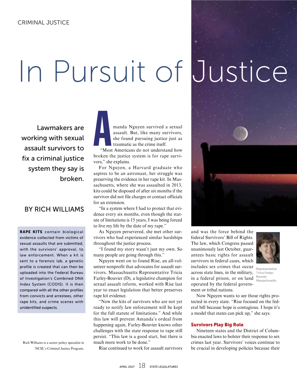 In Pursuit of Justice