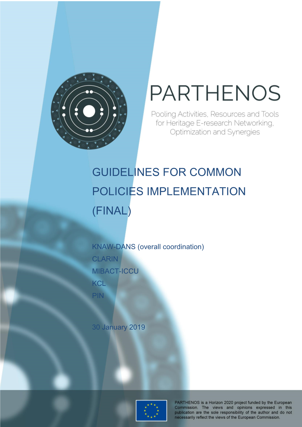 Guidelines for Common Policies Implementation (Final)