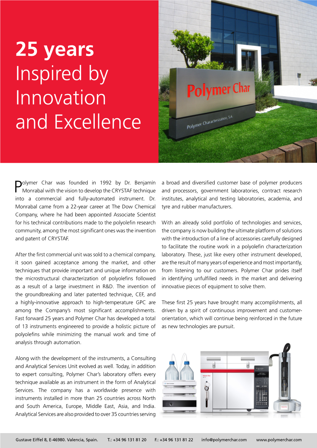 25 Years Inspired by Innovation and Excellence