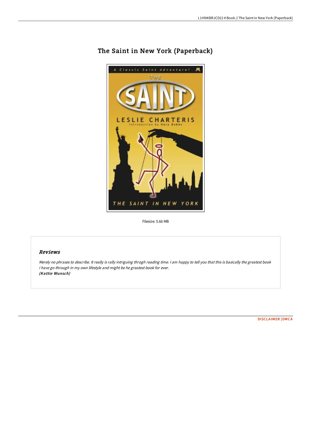 Download Kindle « the Saint in New York (Paperback)