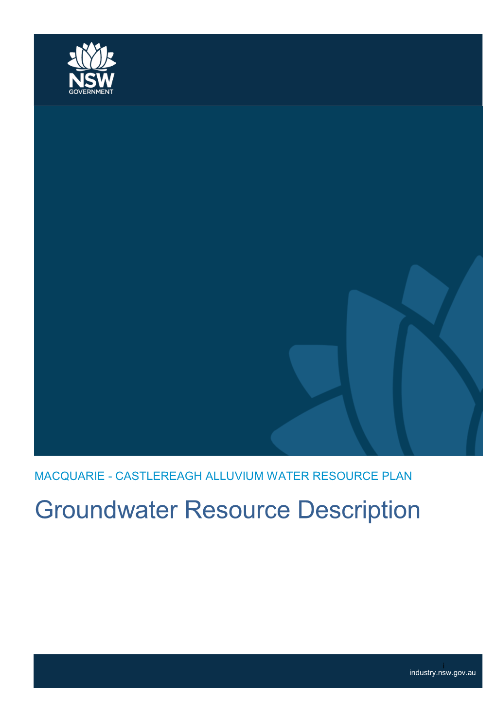 Groundwater Resource Description