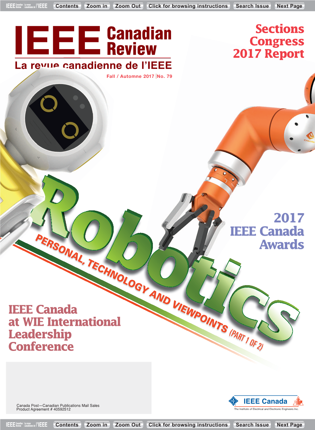 Fall 2017 / La Revue Canadienne De L'ieee