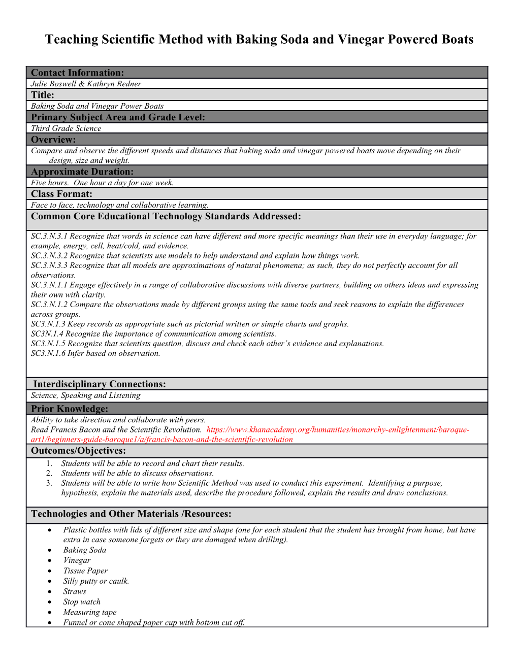 Making Connections Lesson Plan Template s1