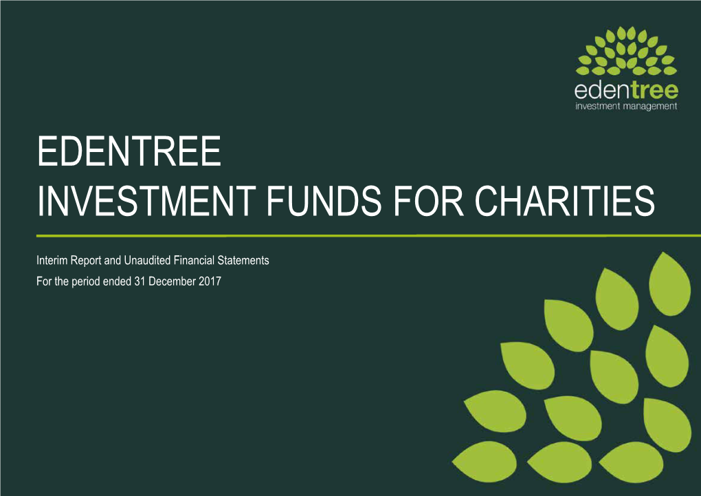 Edentree Investment Funds for Charities