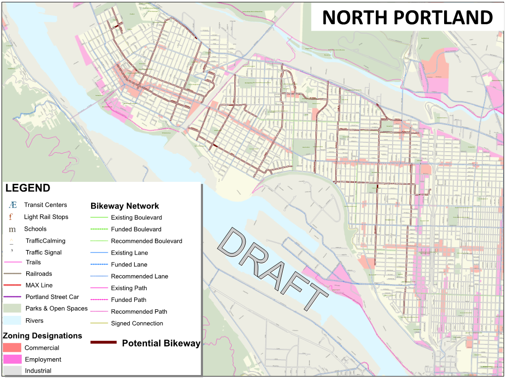 Potential Bikeway O CET É³ N Forest Park ES AVO U MORRIS D Commercial N N MORRIS