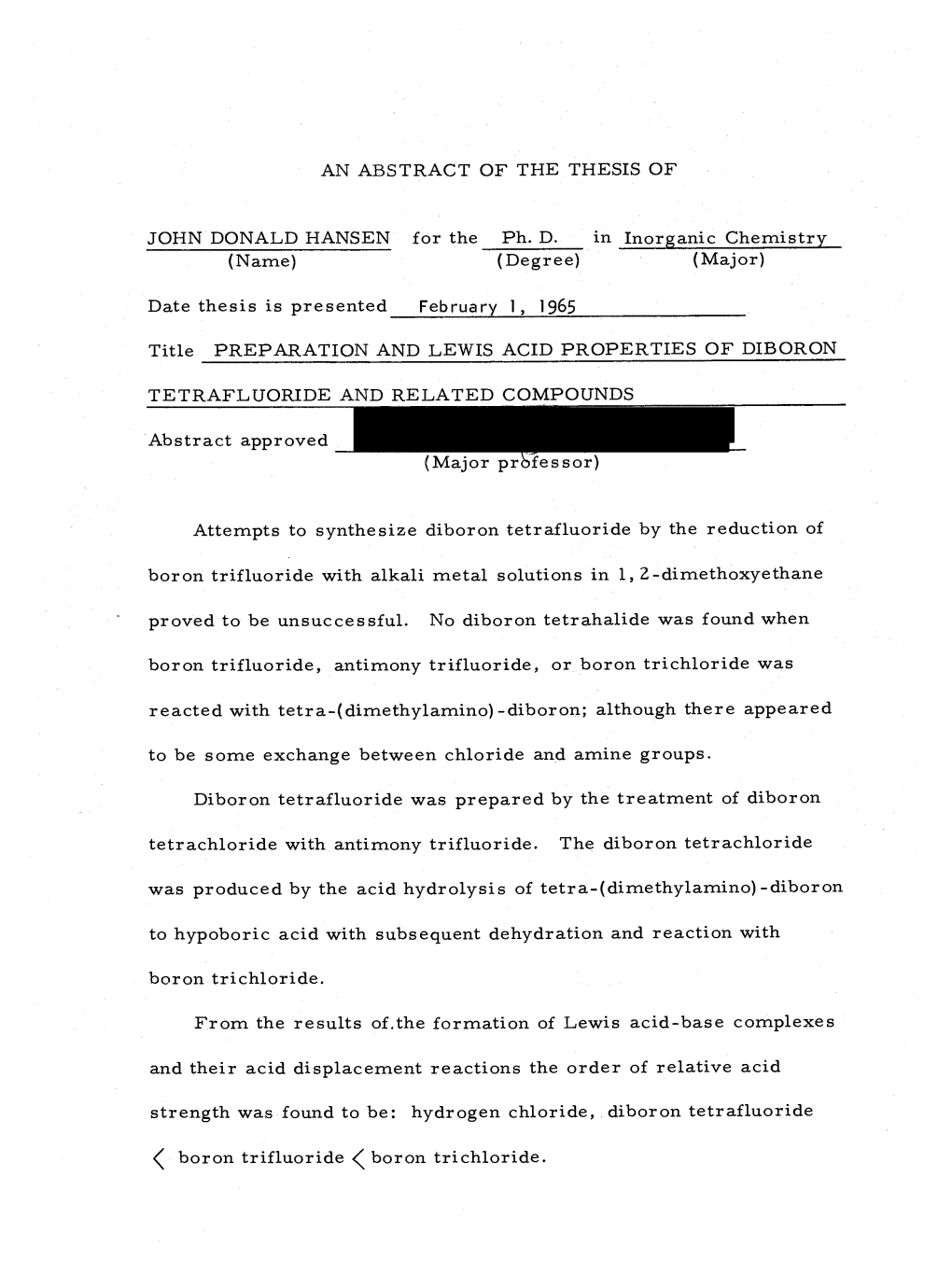 Preparation and Lewis Acid Properties of Diboron Tetrafluoride and Related Compounds