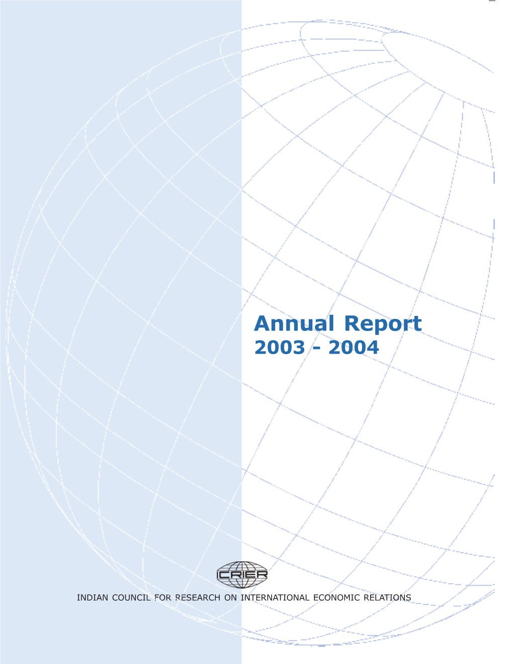 Annual Report ICRIER-2004-104 Final-Output 2.P65