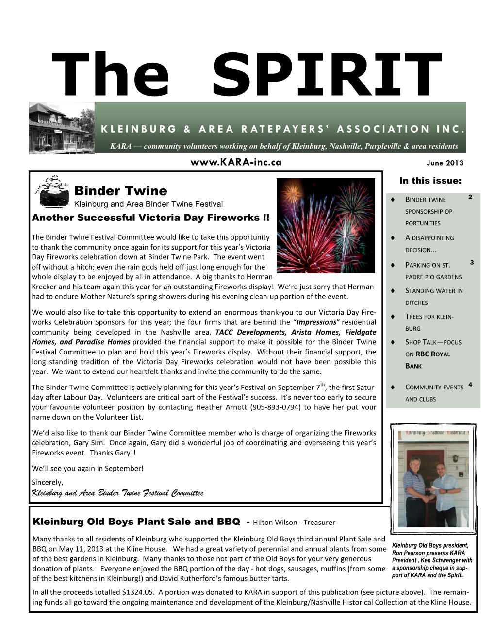 Spirit June 2013